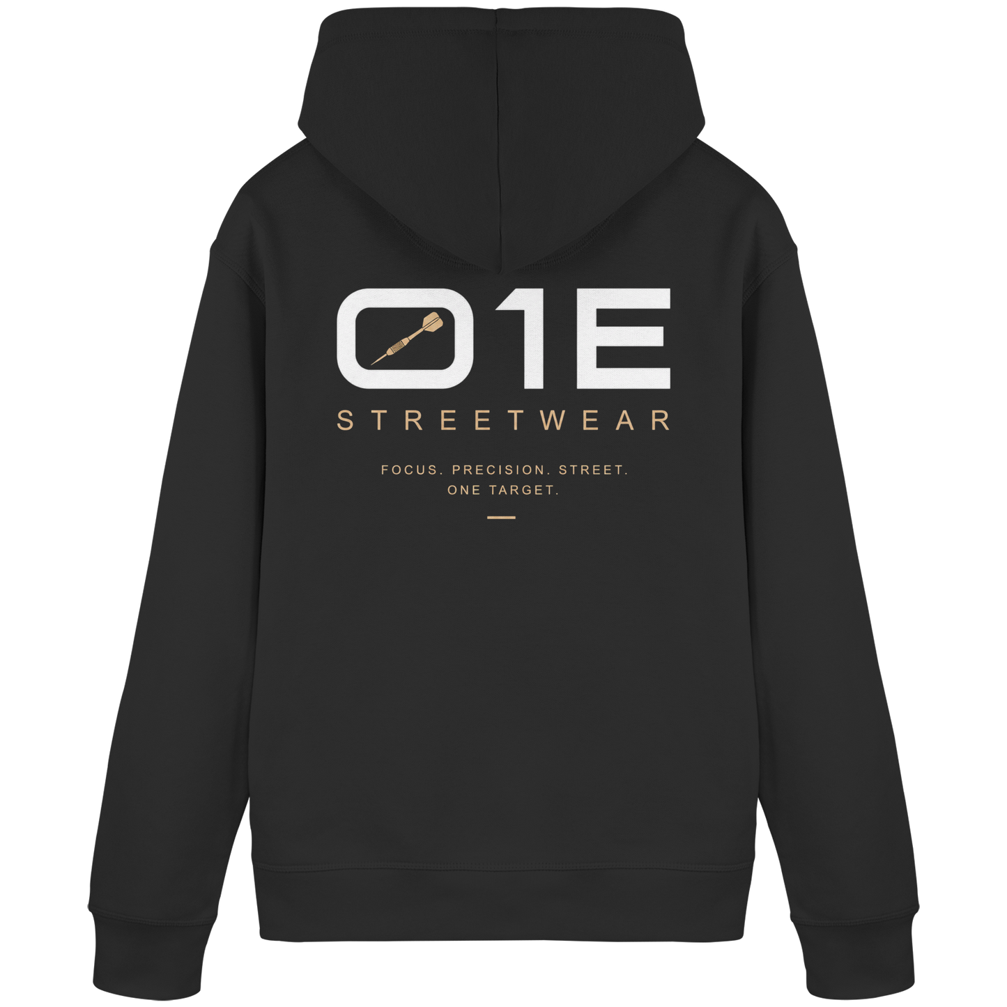 O1E_Precision Tee Backprint - Organic Hoodie