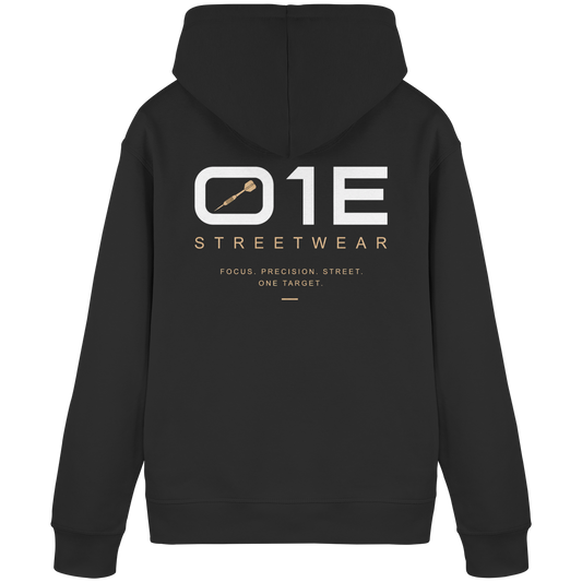 O1E_Precision Tee Backprint - Organic Hoodie