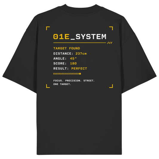 O1E_System Tee Backprint - Oversize Shirt