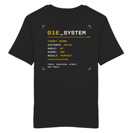 O1E_System Tee Backprint - Organic Shirt