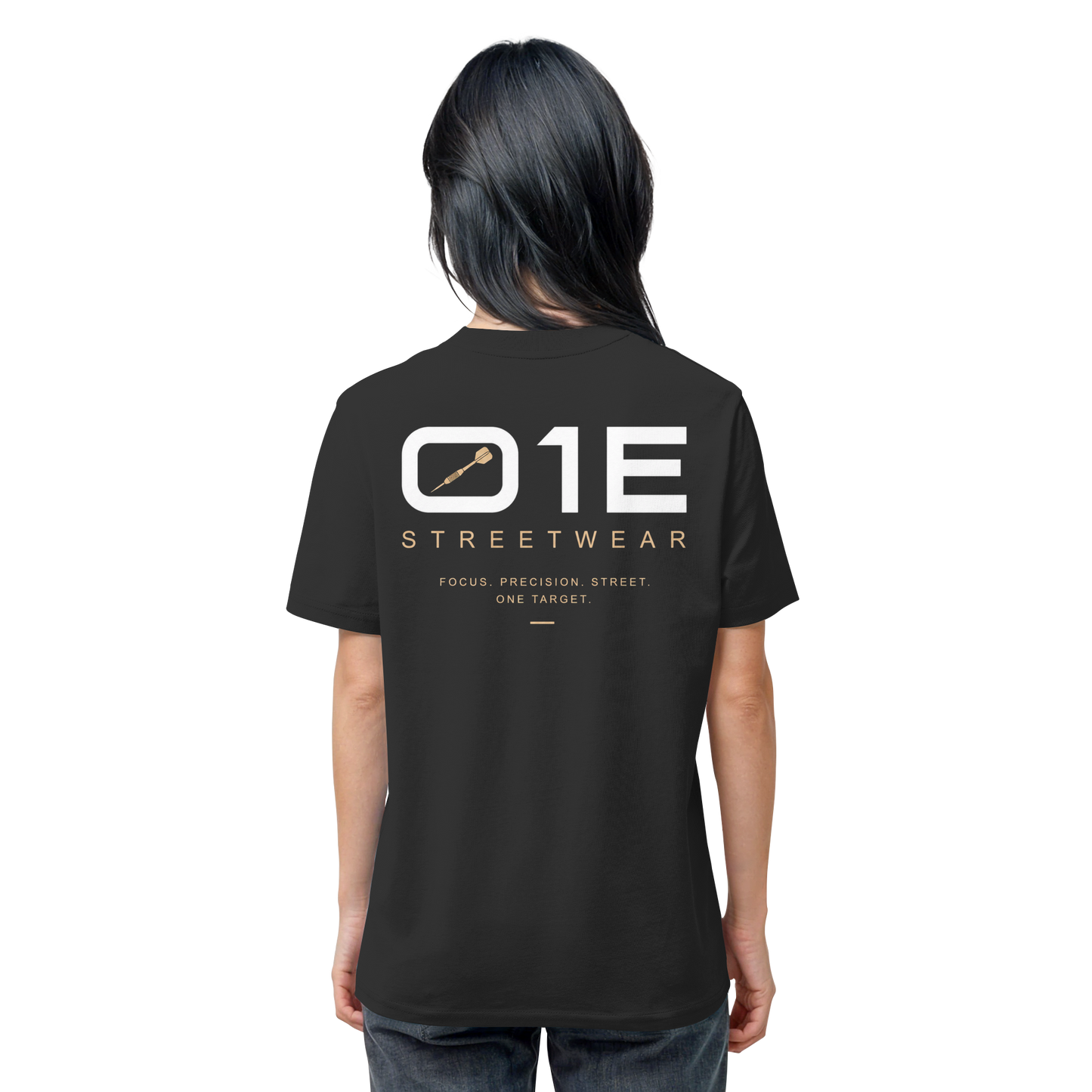 O1E_Precision Tee Backprint - Organic Shirt