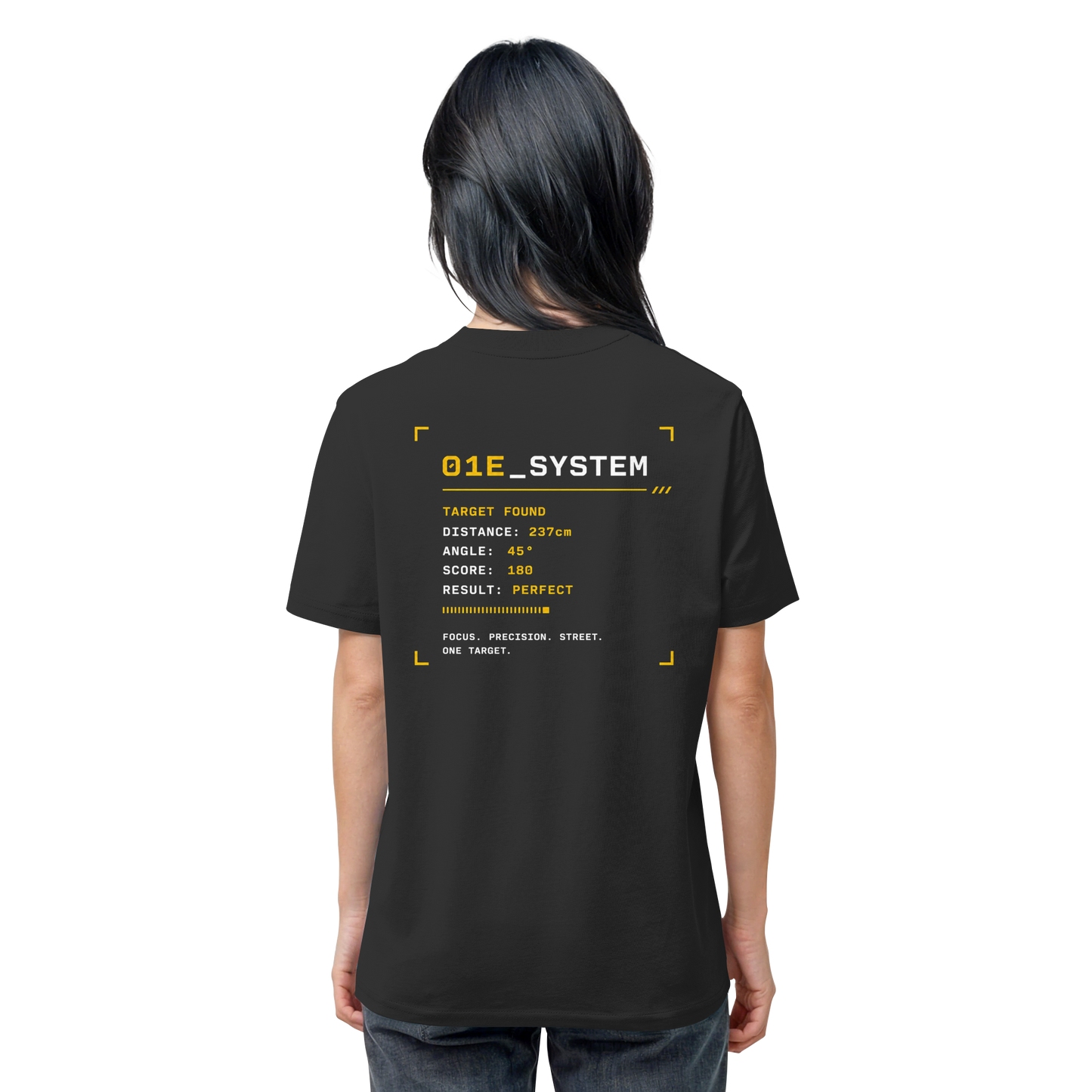 O1E_System Tee Backprint - Organic Shirt