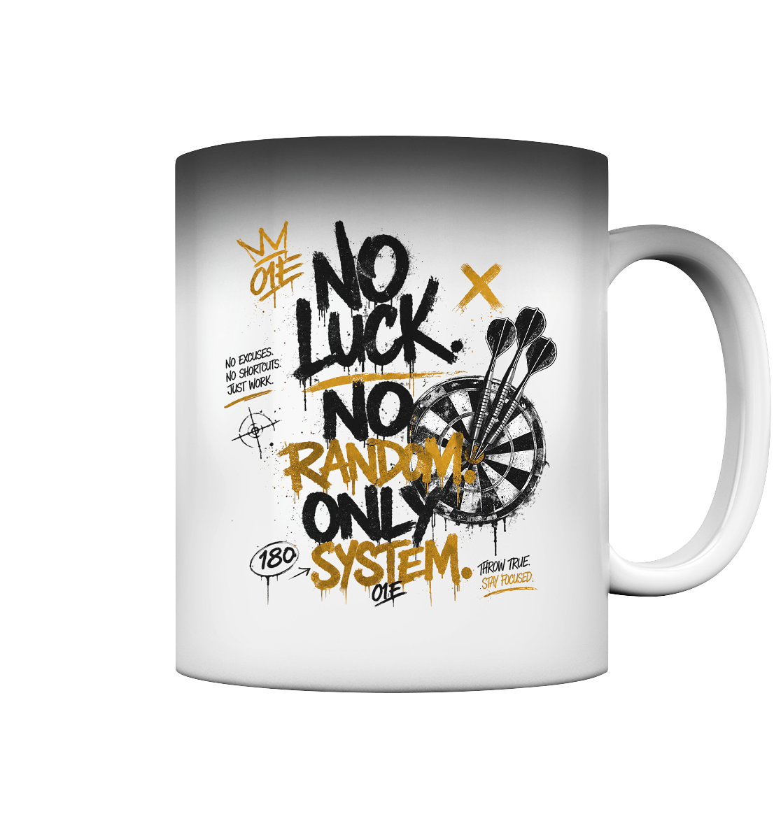 NO LUCK. NO RANDOM. - Magic Mug