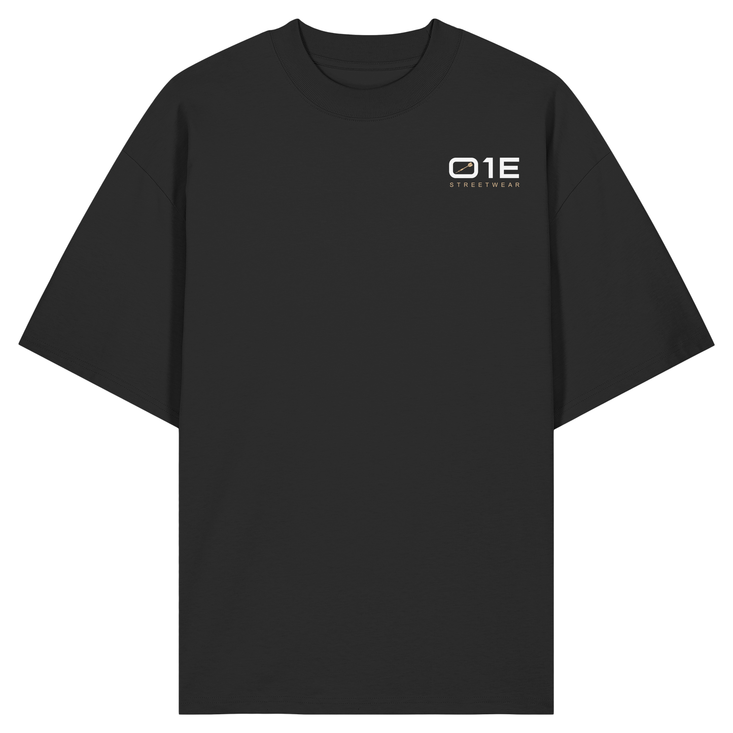 O1E_System Tee Doppelprint  - Organic Oversize Shirt
