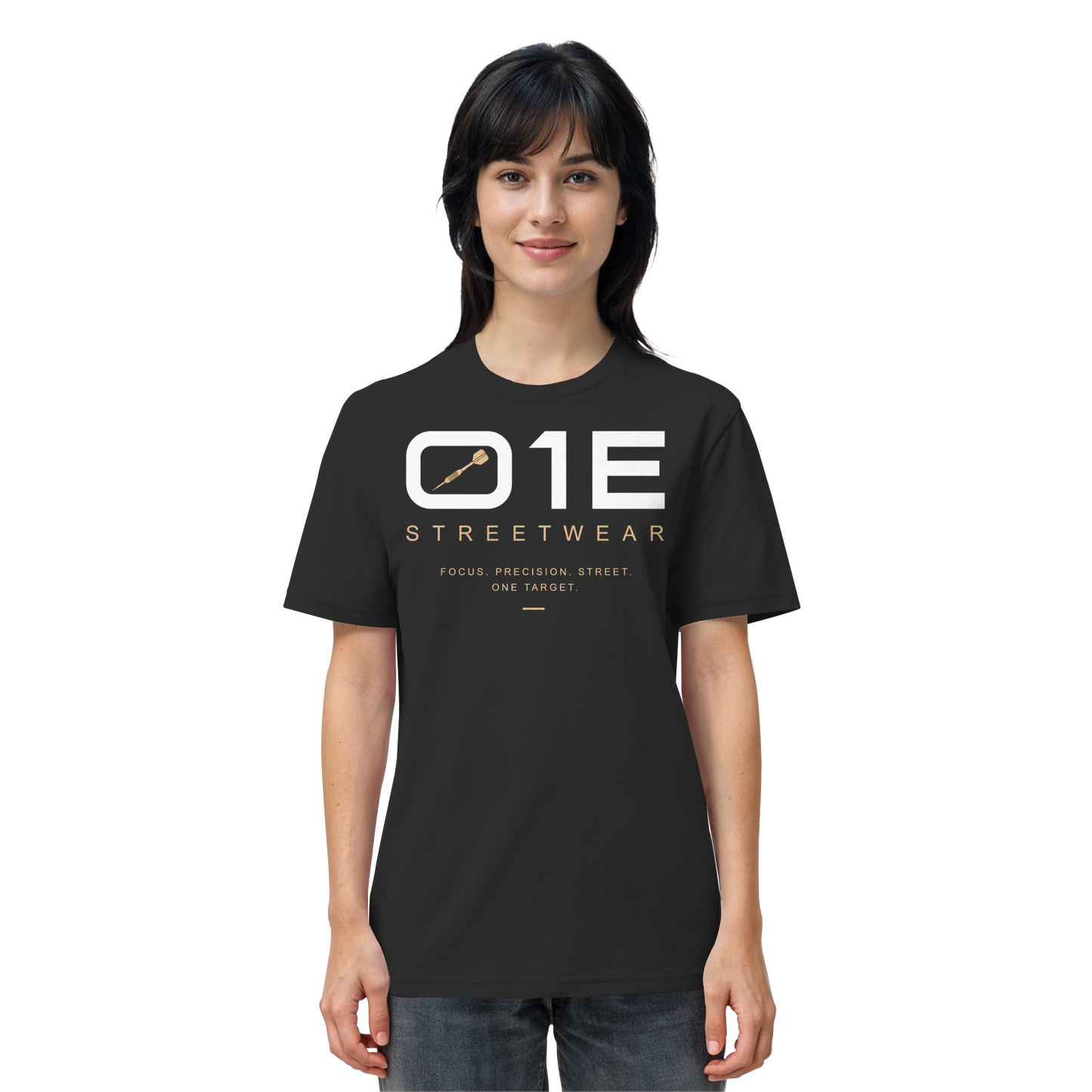 O1E_Precision Tee Frontprint - Organic Shirt