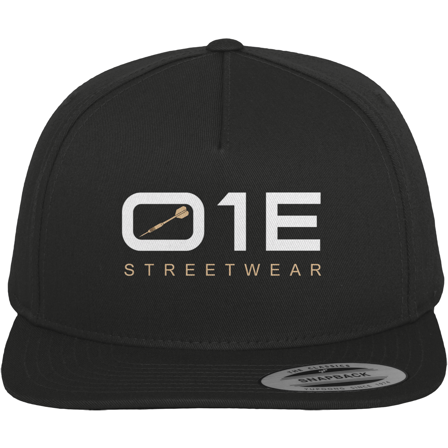 O1E Precision Cap Frontprint - Premium Snapback